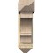Ekena Millwork Balboa Arts and Crafts Rough Sawn Bracket w/ Offset Brace, Douglas Fir, 8"W x 28"D x 28"H BKT0806X28X28BOA03RDF - alternate 4